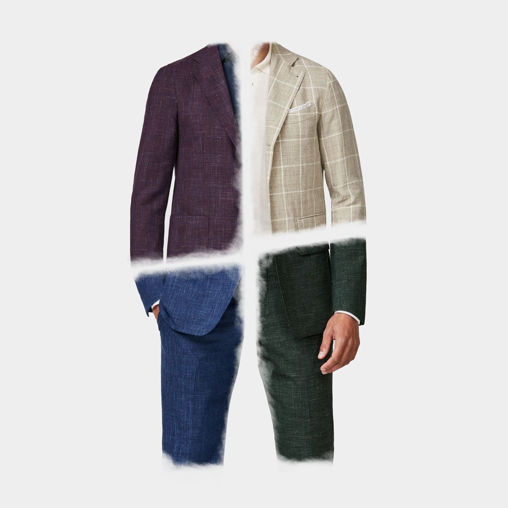 Tweedelig kostuum op maat