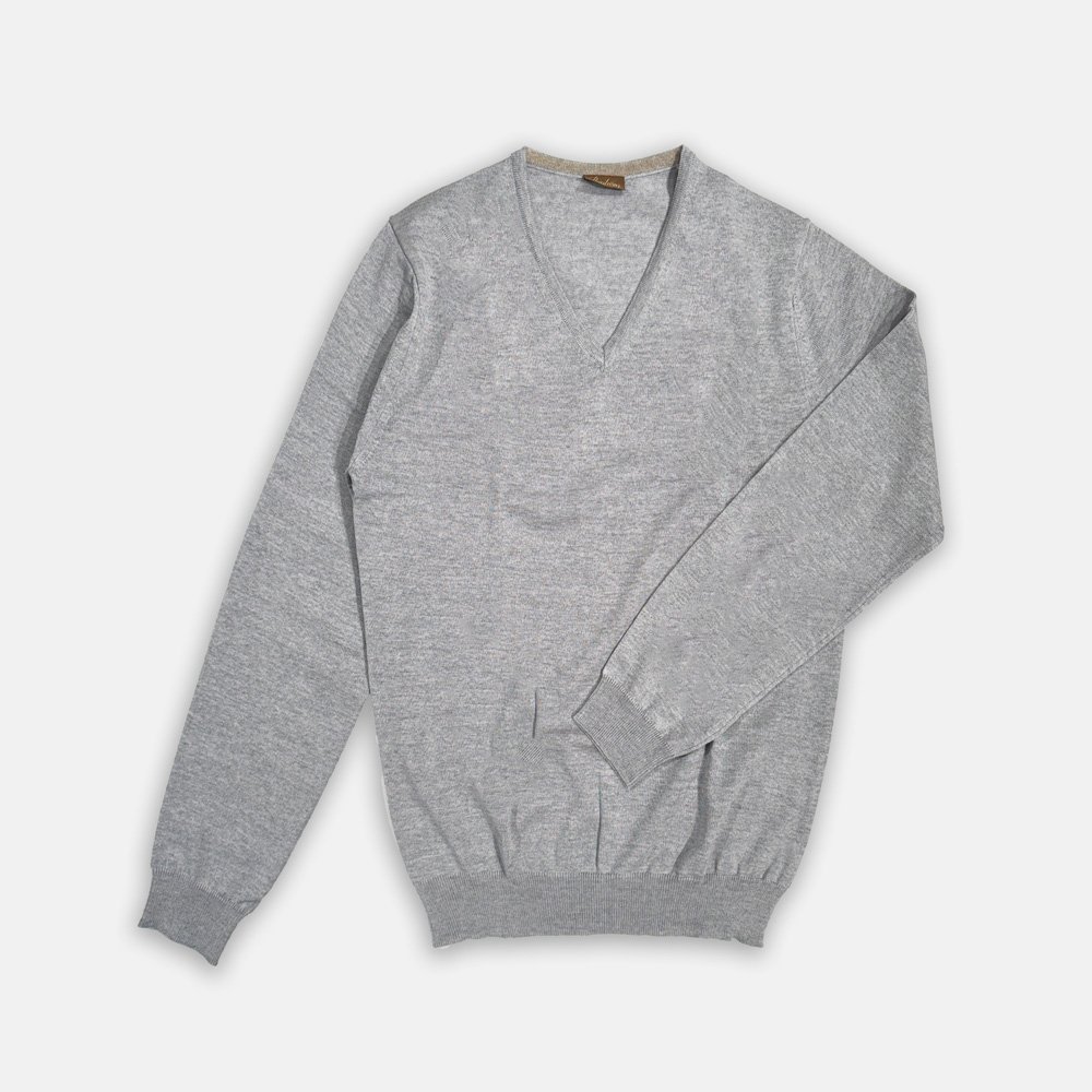 V-necks Van Stenströms In Het Grijs In Model V-hals