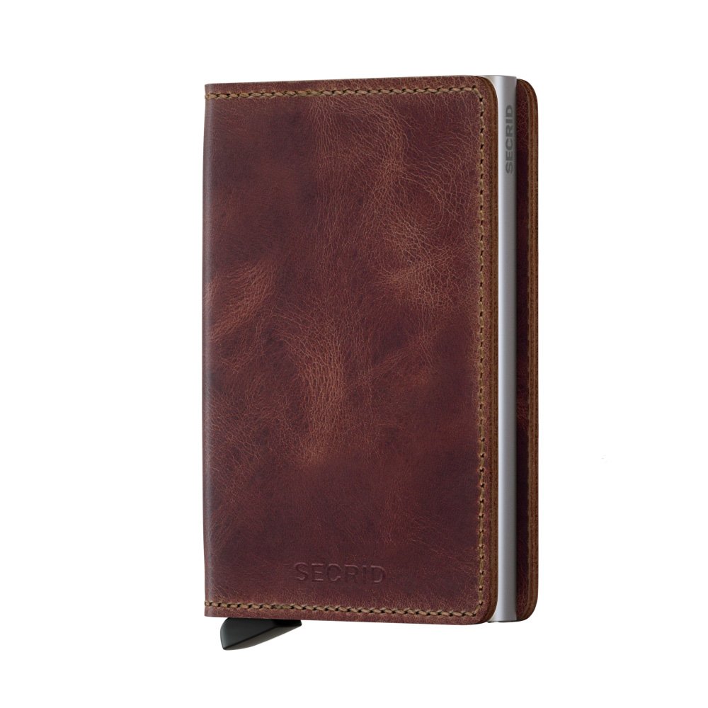 Portefeuille Van Secrid In Het Camel In Model S-slimwallet