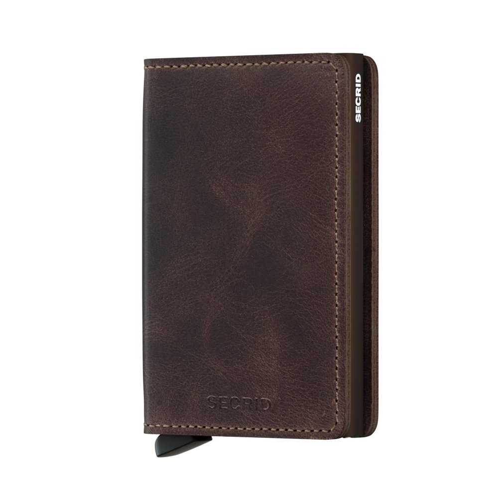 Portefeuille Van Secrid In Het Camel In Model S-slimwallet