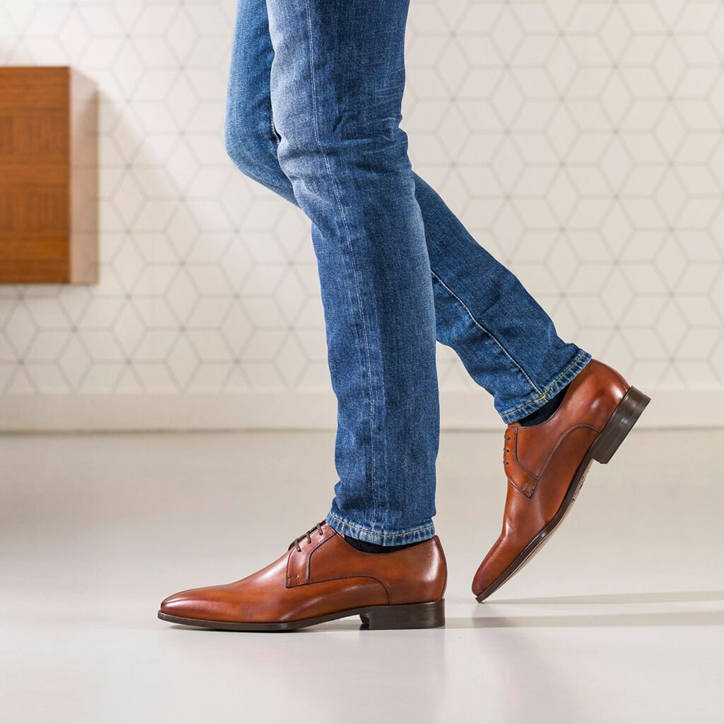 Schoenen Van Vanbommel In Het Cognac In Model Leest G1/2 Standaard