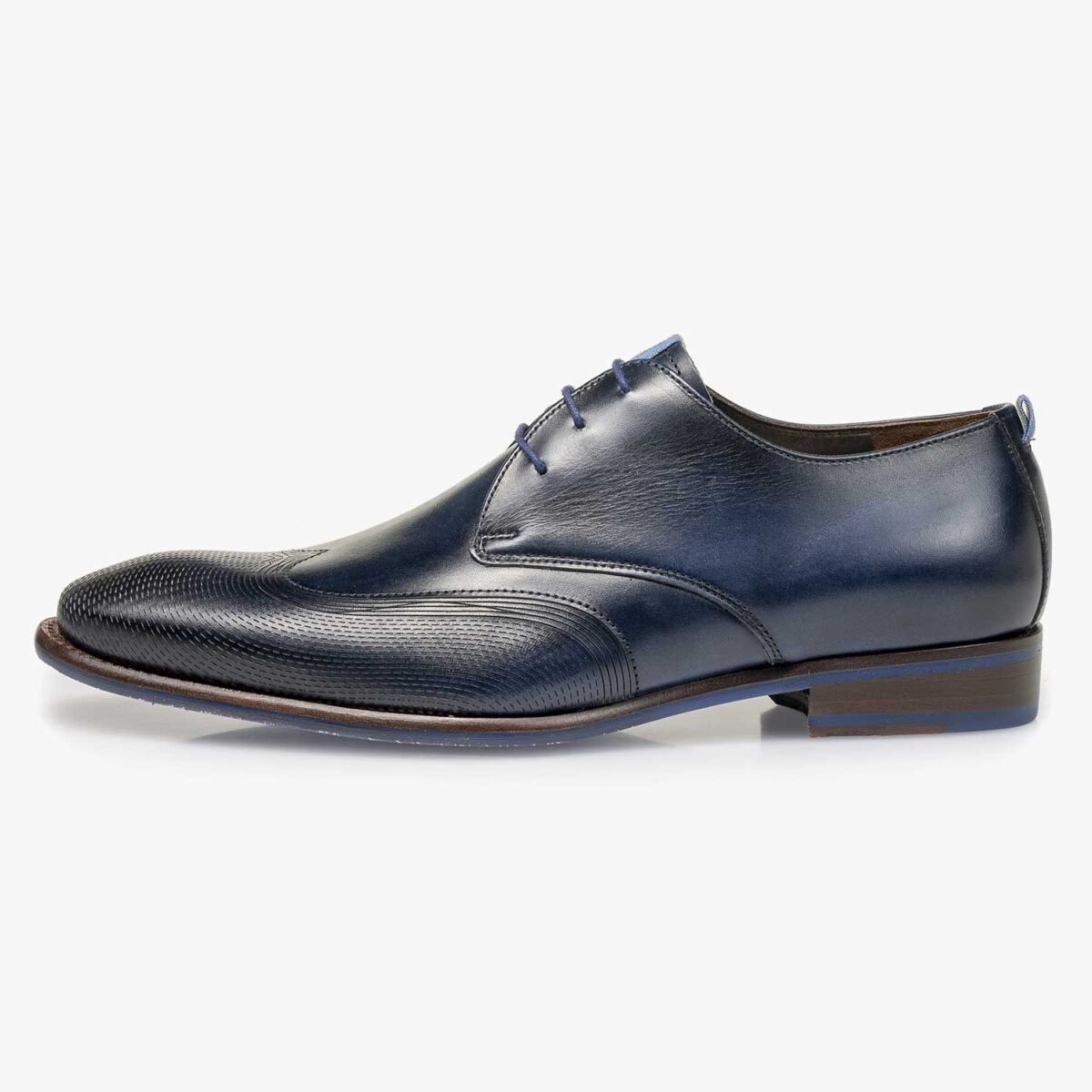 Schoenen Van Vanbommel In Het Blauw In Model Leest G1/2 Standaard