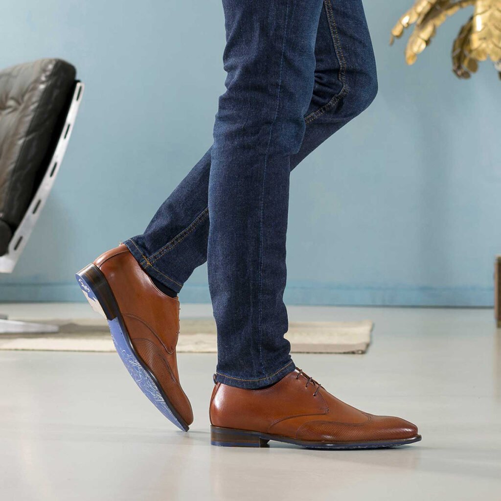 Schoenen Van Vanbommel In Het Cognac In Model Leest G1/2 Standaard