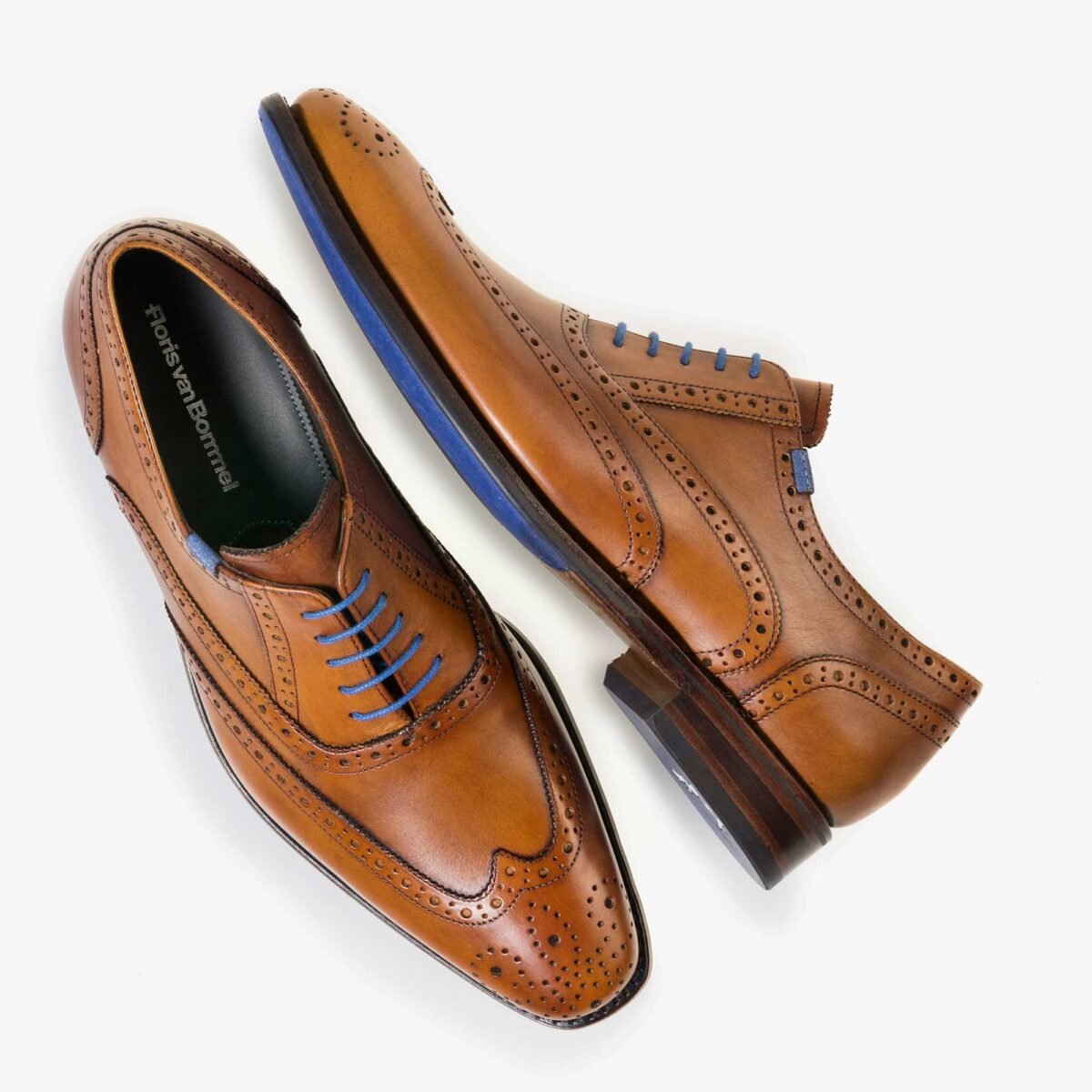 Schoenen Van Vanbommel In Het Cognac In Model Leest H Breed