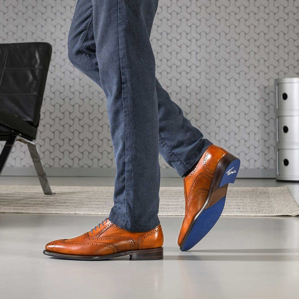 Schoenen Van Vanbommel In Het Cognac In Model Leest H Breed