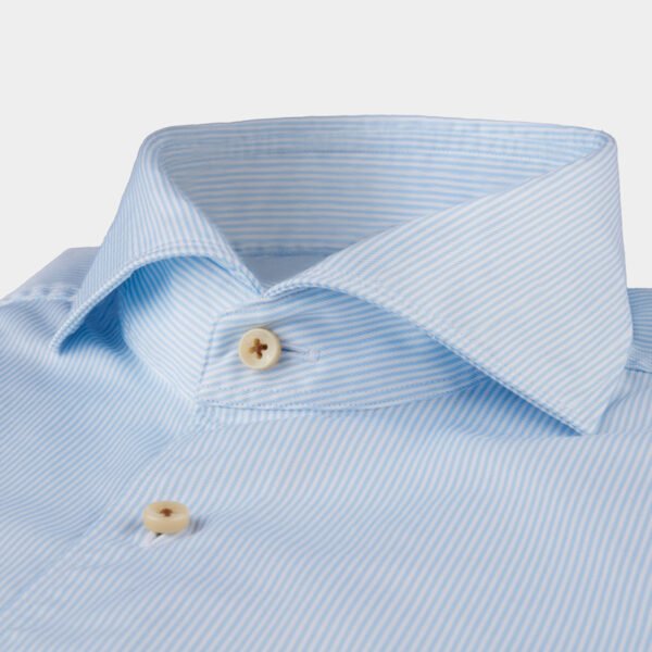Hemden Van Stenströms In Het Lichtblauw In Model Slim Fit