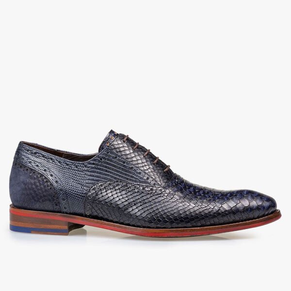 Schoenen Van Vanbommel In Het Blauw In Model Leest 109g1/2