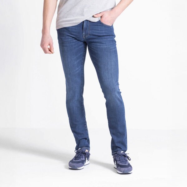 Jeans Van Zilton In Het Blauw In Model Blauwe Jeans Met Slim Fit En Moderne, Slanke Uitstraling.