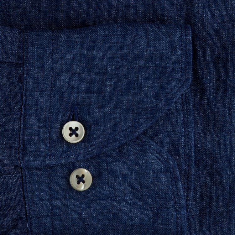Hemden Van Stenströms In Het Blauw In Model Linnen