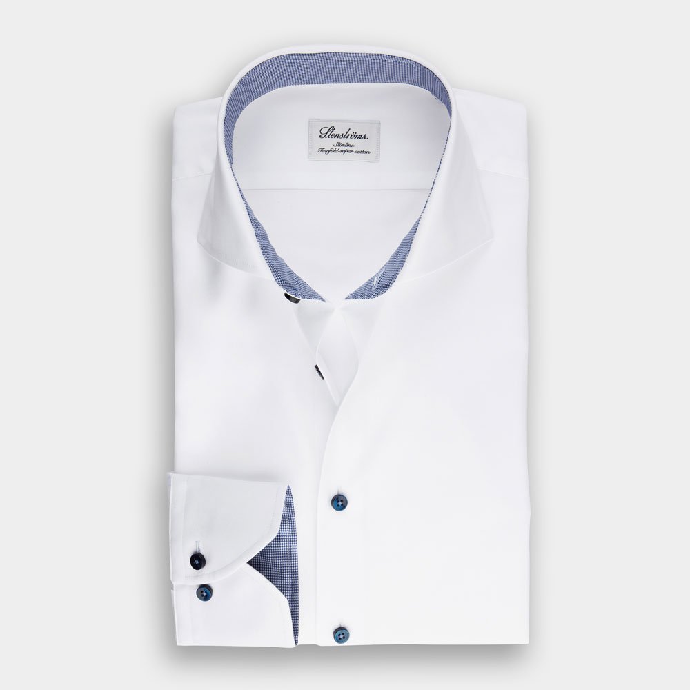 Hemden Van Stenströms In Het Wit In Model 
