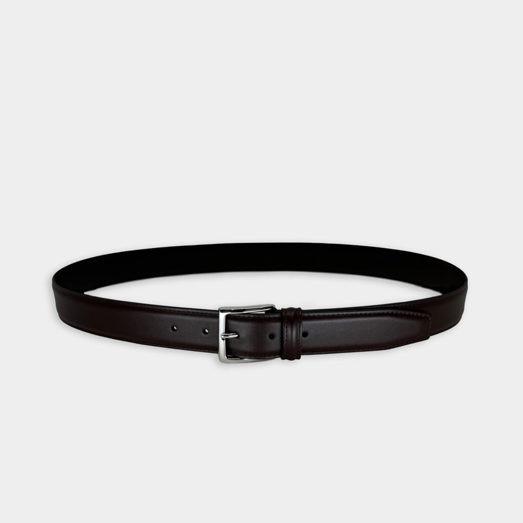 Riem Van Anderson's In Het Bruin In Model Lederen Riem Donkerbruin