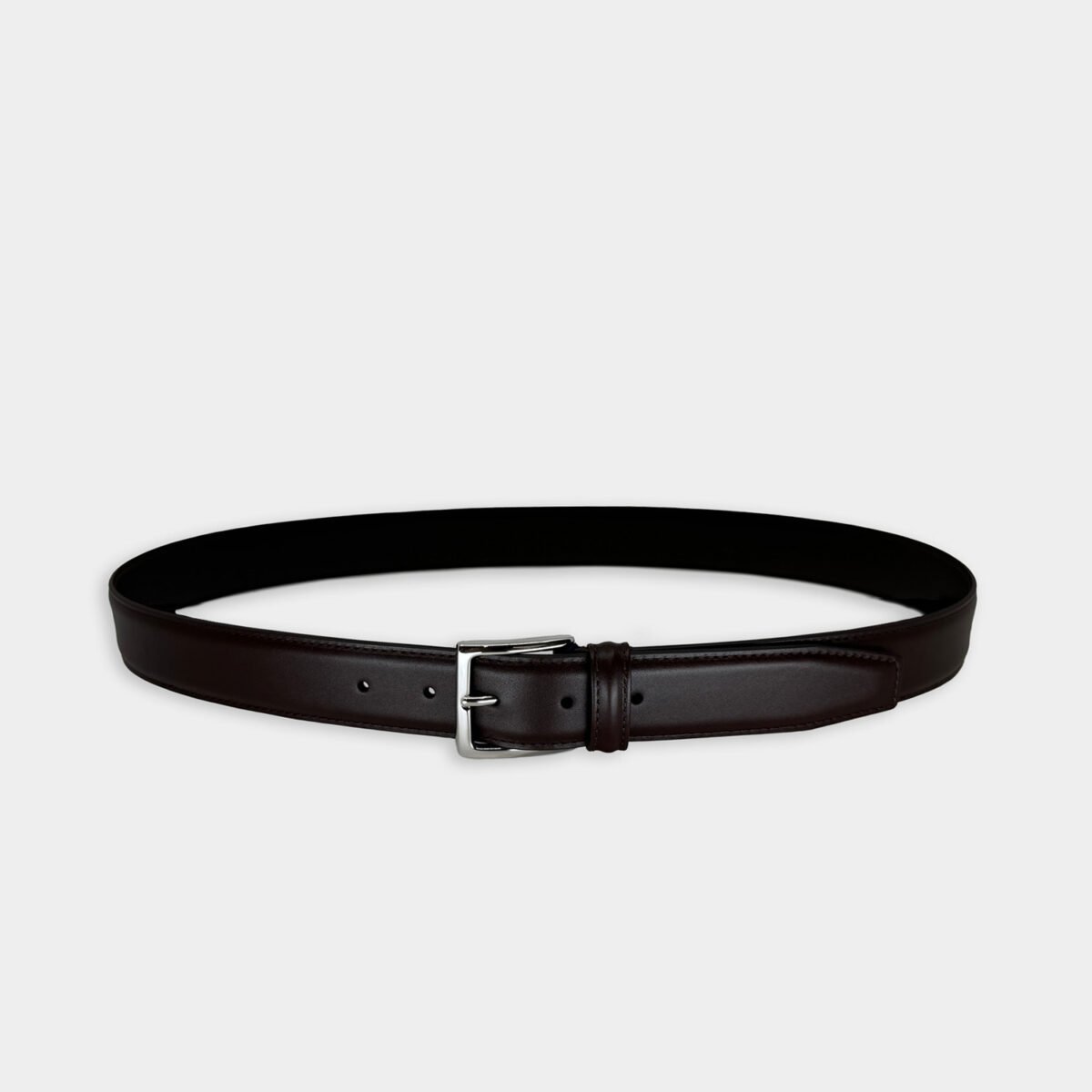 Riem Van Anderson's In Het Bruin In Model Lederen Riem Donkerbruin