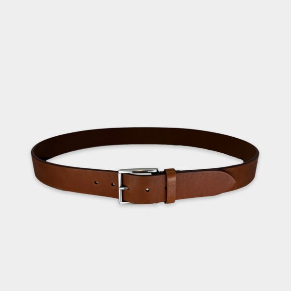 Riem Van Anderson's In Het Bruin In Model Lederen Jeansriem Bruin