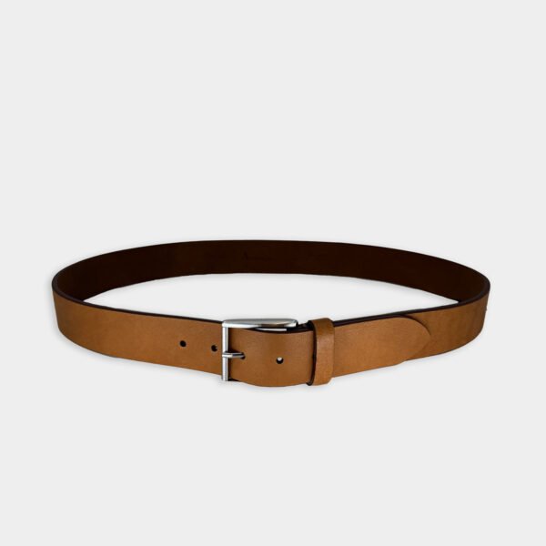 Riem Van Anderson's In Het Bruin In Model Lederen Jeansriem Bruin