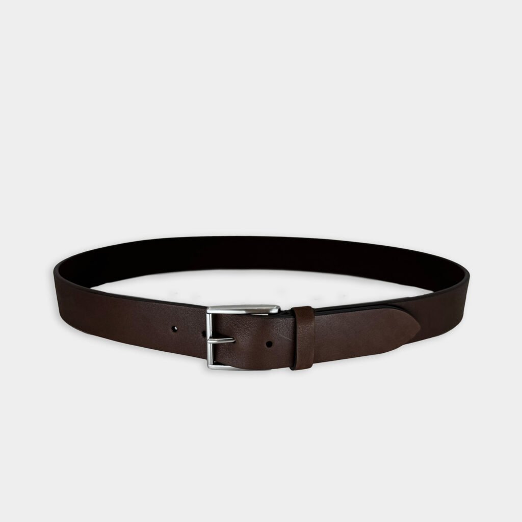Riem Van Anderson's In Het Bruin In Model Lederen Jeansriem Bruin