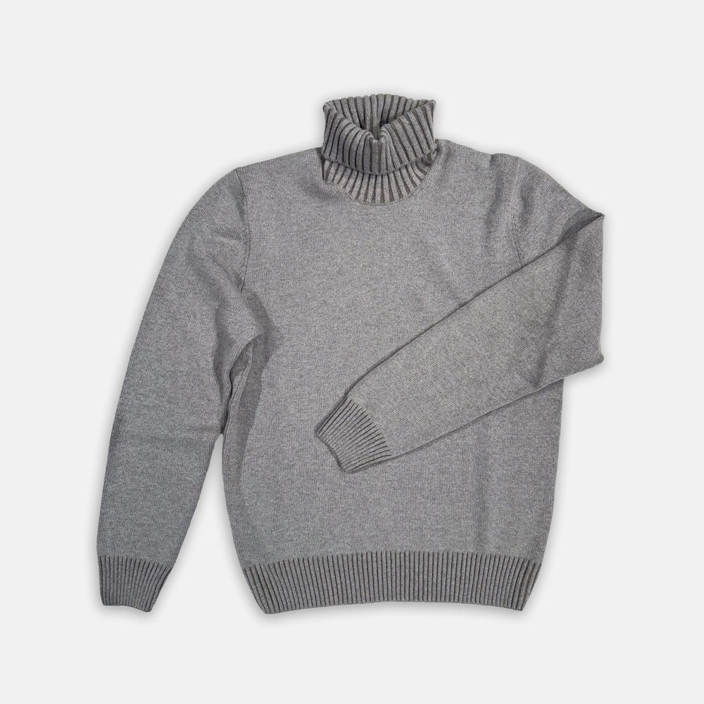 Turtlenecks Van Gran Sasso In Het Grijs In Model