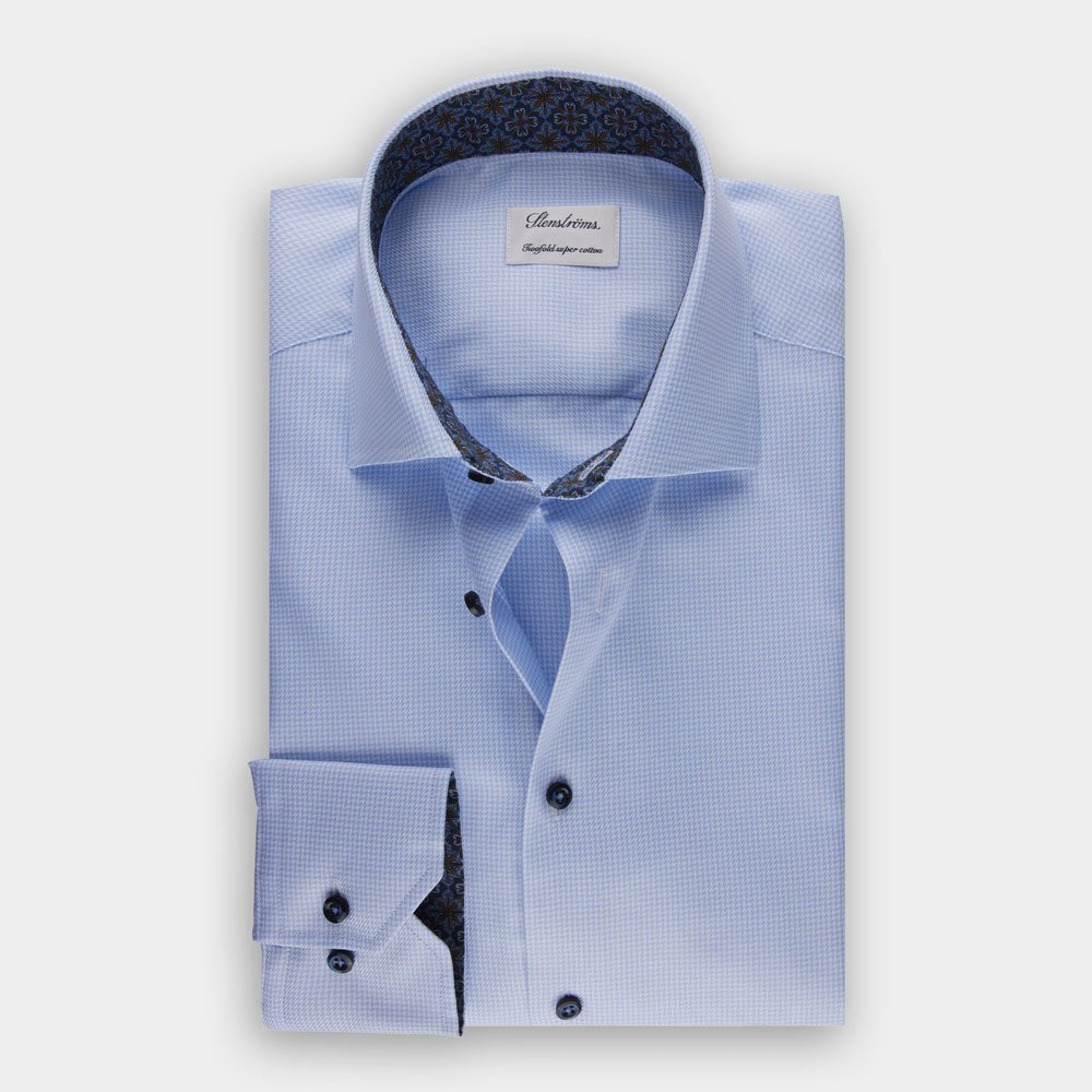 Hemden Van Stenströms In Het Lichtblauw In Model 