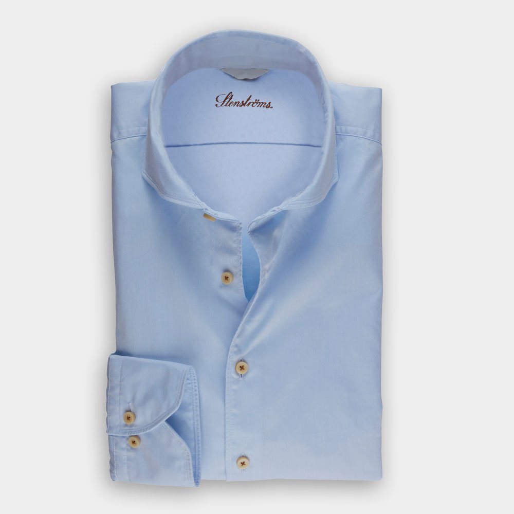 Hemden Van Stenströms In Het Lichtblauw In Model 