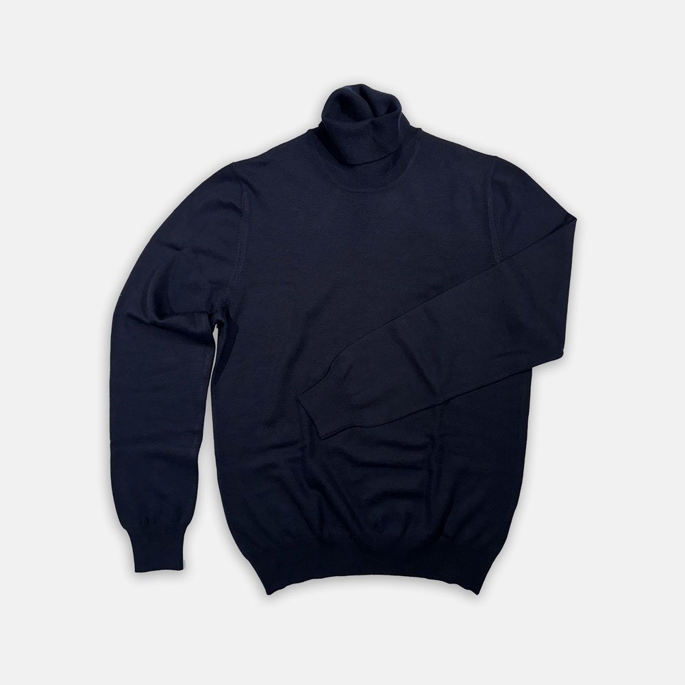 Turtlenecks Van Gran Sasso In Het Navy In Model 