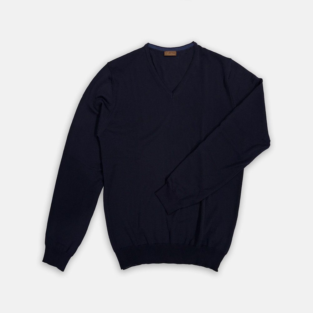 V-necks Van Stenströms In Het Blauw In Model V-hals