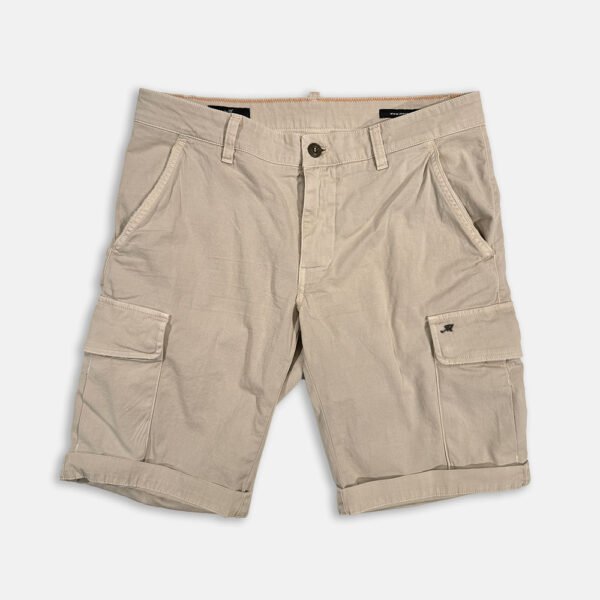 Bermuda Van Mason's In Het Beige In Model 