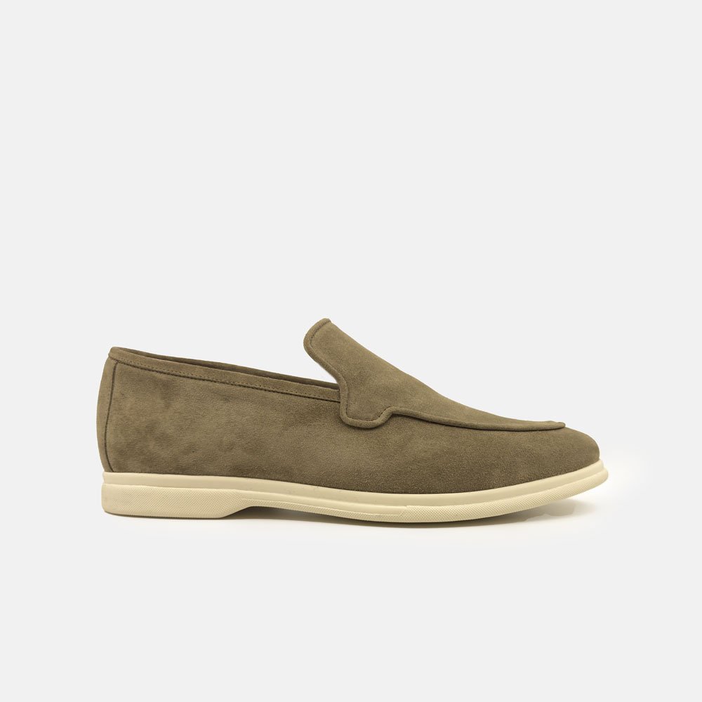 Loafer Van Grusenmeyer In Het Groen In Model Made In Italy