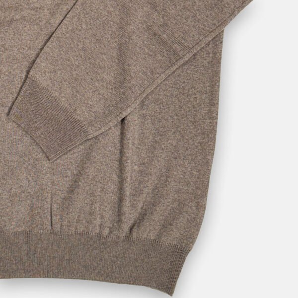 Pull Van Stenströms In Het Bruin In Model V-hals Merino