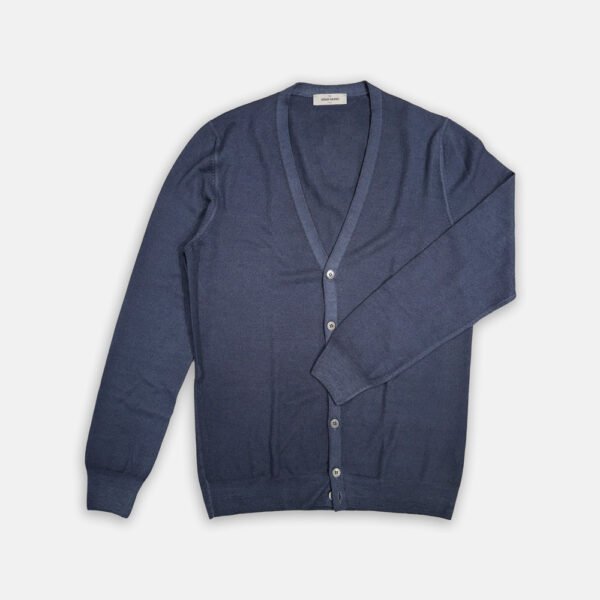 Pull Van Gran Sasso In Het Blauw In Model Vintage Fashion Fit 227