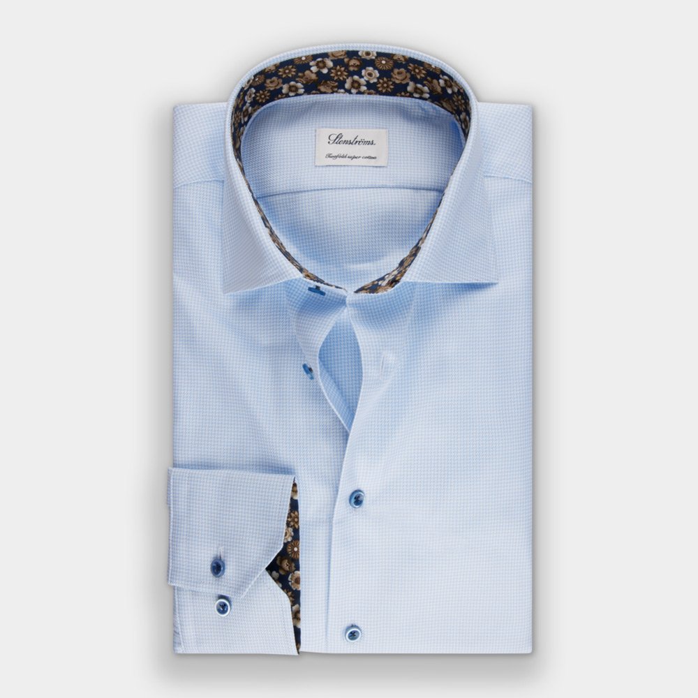 Hemden Van Stenströms In Het Blauw In Model 