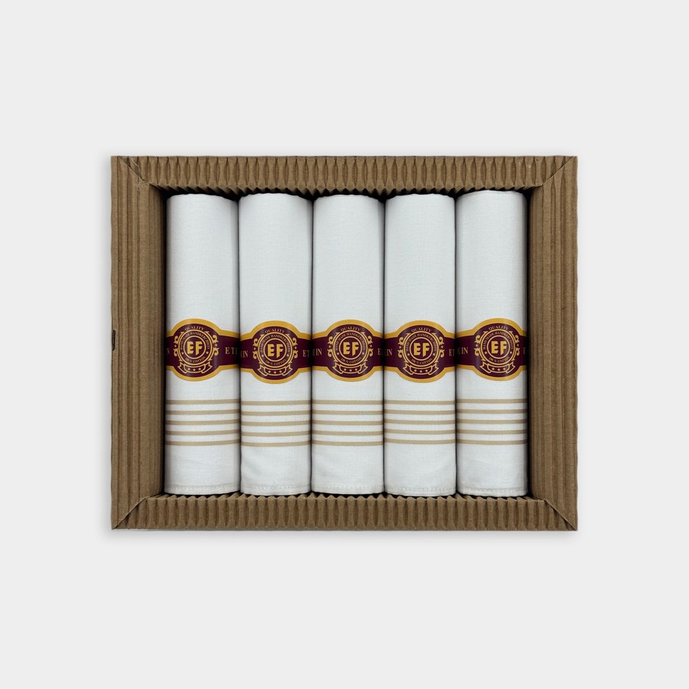 Zakdoeken Van Etex In Het Wit In Model 