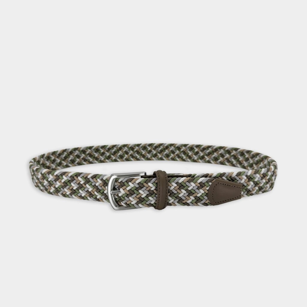 Riem Van Anderson's In Het Groen In Model Multicolor Stretch Riem Groen