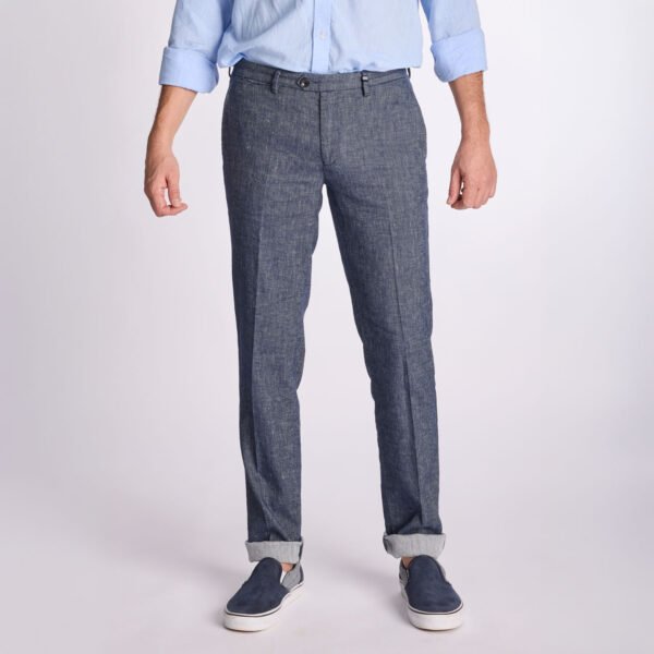 Chino Van Zilton In Het Blauw In Model Magnus Broek – Regular Fit
