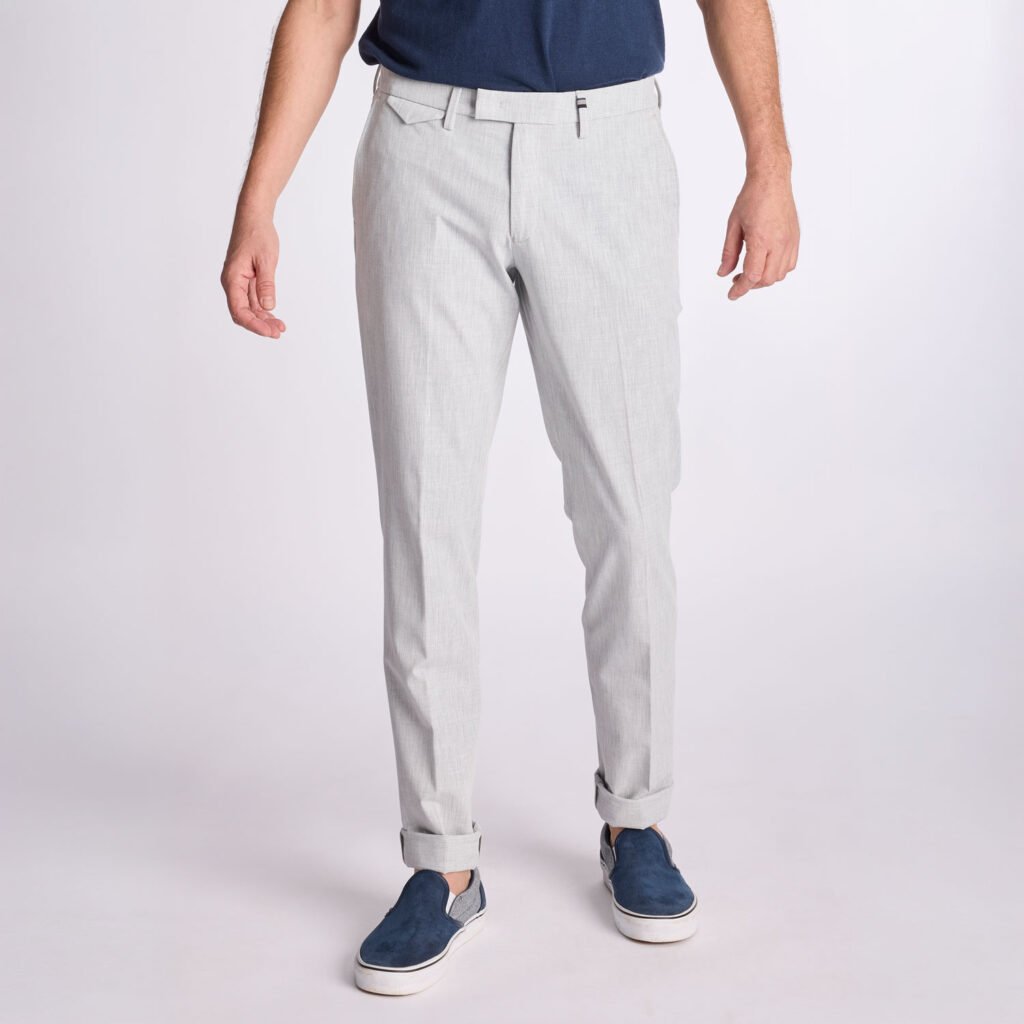 Chino Van Zilton In Het Grijs In Model Storm – Slim Fit