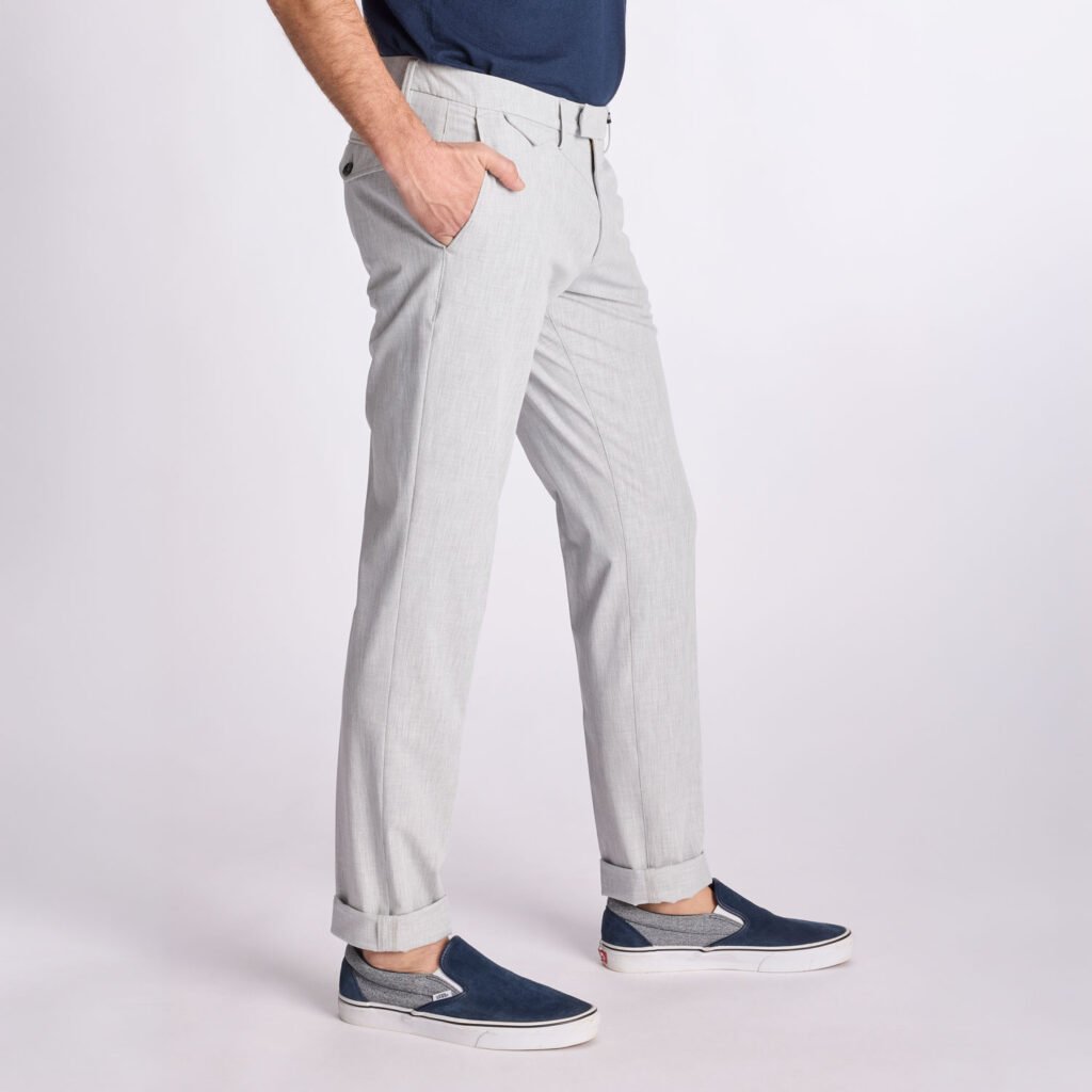 Chino Van Zilton In Het Grijs In Model Storm – Slim Fit
