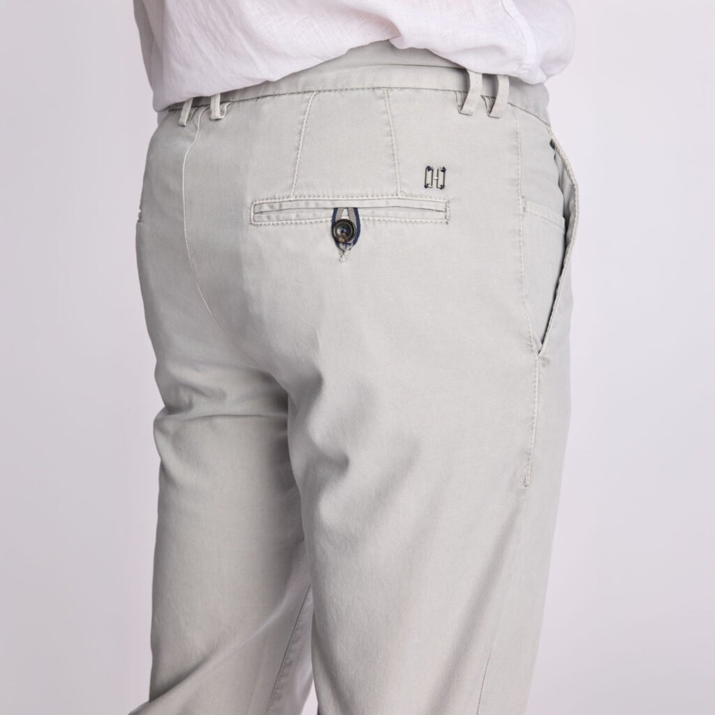 Chino Van Zilton In Het Grijs In Model Sidney – Slim Fit Chino