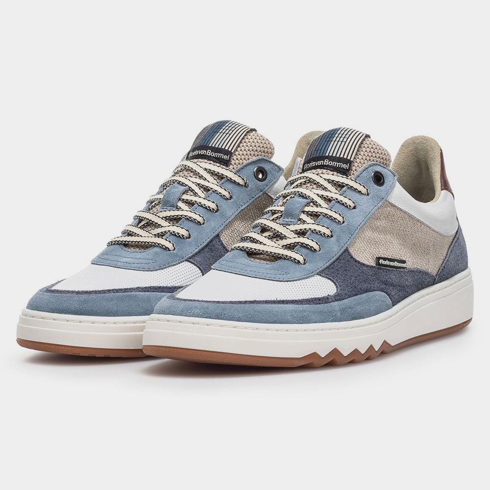 Sneakers Van Vanbommel In Het Blauw In Model Leest H