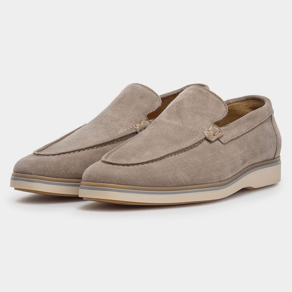 Loafer Van Vanbommel In Het Beige In Model Leest H