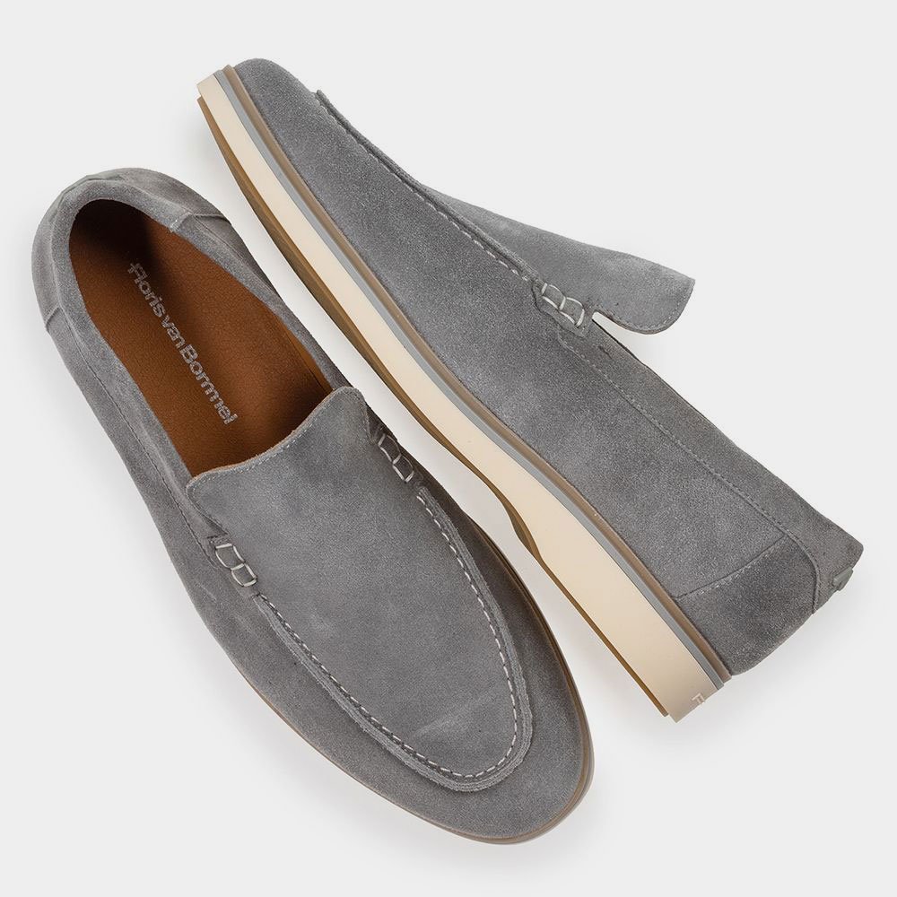 Loafer Van Vanbommel In Het Grijs In Model Leest H
