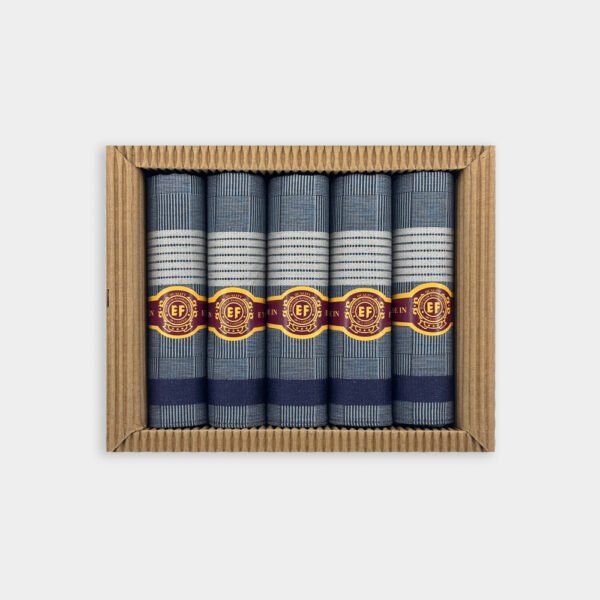 Zakdoeken Van Etex In Het Blauw In Model 