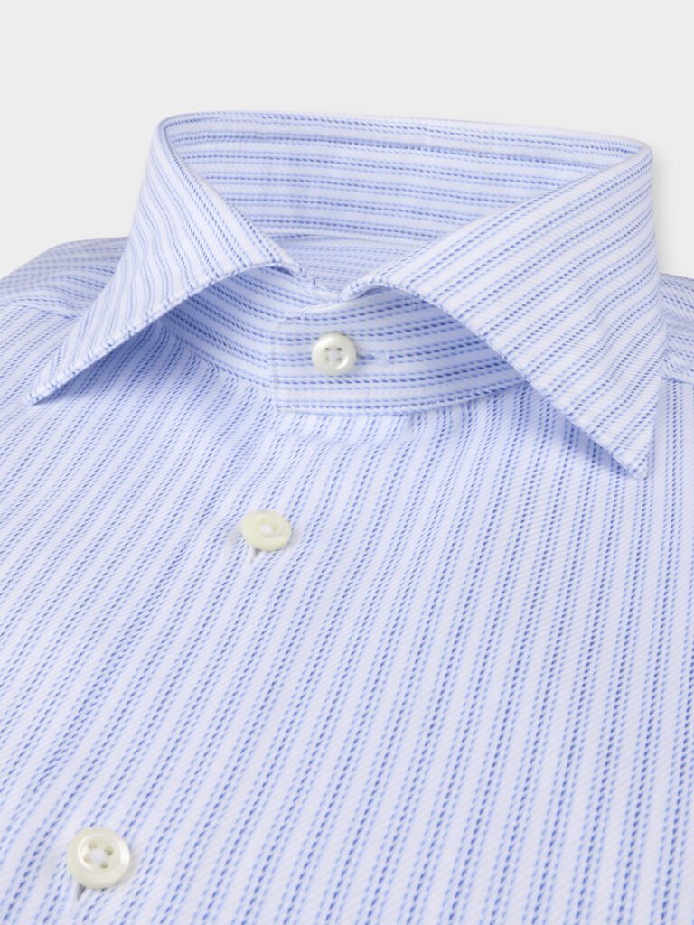 Hemden Van Stenströms In Het Blauw In Model