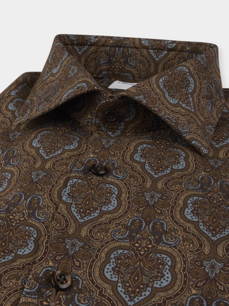Hemden Van Stenströms In Het Bruin In Model